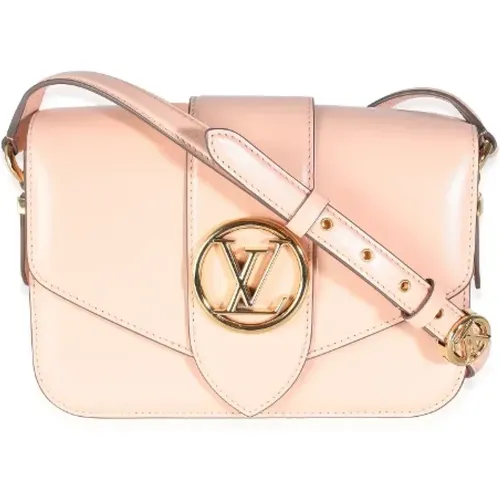 Pre-owned Leather louis-vuitton-bags , female, Sizes: ONE SIZE - Louis Vuitton Vintage - Modalova