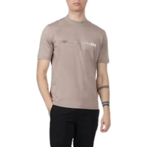 Dove Grey T-Shirts und Polos - Emporio Armani - Modalova