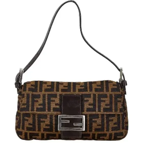 Pre-owned Canvas fendi-bags , female, Sizes: ONE SIZE - Fendi Vintage - Modalova