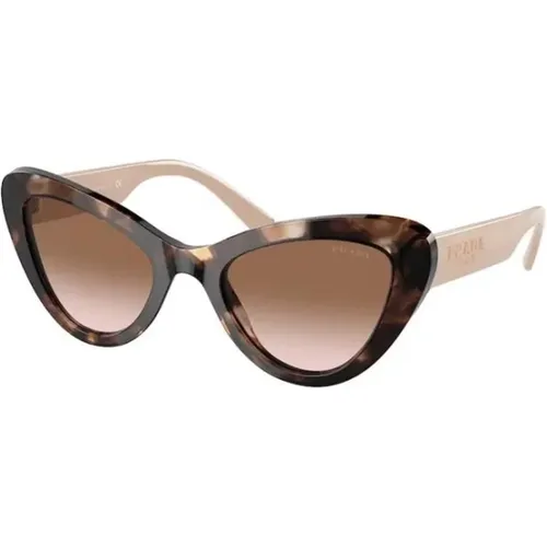 Havana Sunglasses , female, Sizes: 52 MM - Prada - Modalova