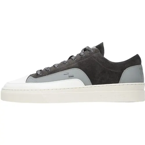 Riviera Waxed Grey , male, Sizes: 10 UK, 5 UK, 11 UK, 7 UK, 9 UK, 12 UK, 6 UK - Filling Pieces - Modalova