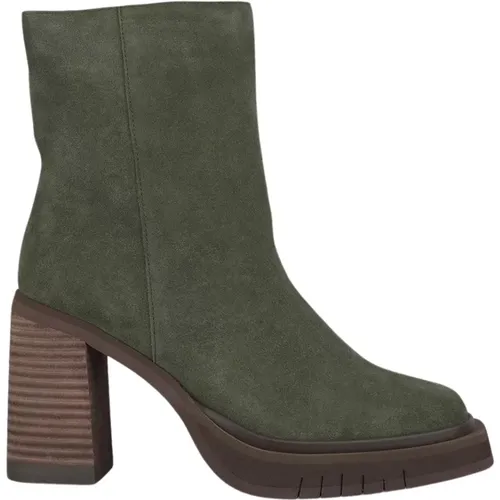 Womens Leather Ankle Boots , female, Sizes: 6 UK, 2 UK, 8 UK, 3 UK, 5 UK, 4 UK - Alma en Pena - Modalova