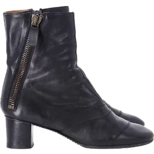 Pre-owned Leder boots - Chloé Pre-owned - Modalova