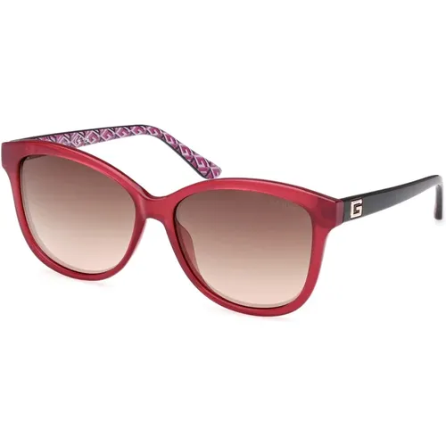 Round Sunglasses for Women , female, Sizes: 58 MM - Guess - Modalova