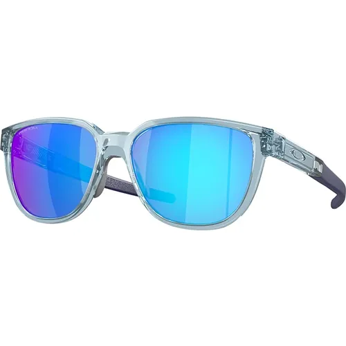 Stonewash Transparent Sunglasses with Prizm Sapphire Lens , male, Sizes: 57 MM - Oakley - Modalova