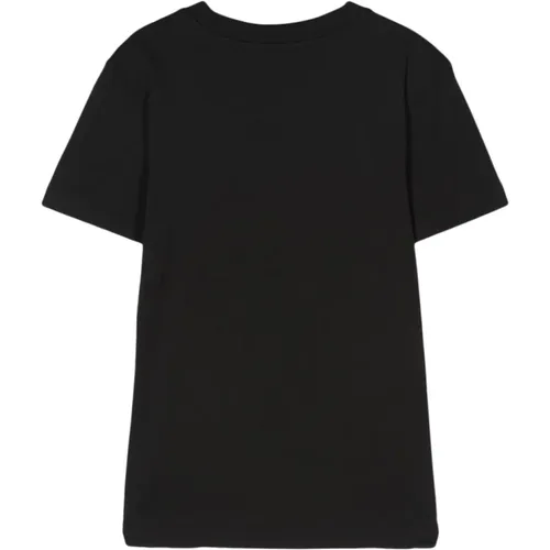 Schwarze T-Shirts und Polos , Damen, Größe: L - Calvin Klein Jeans - Modalova