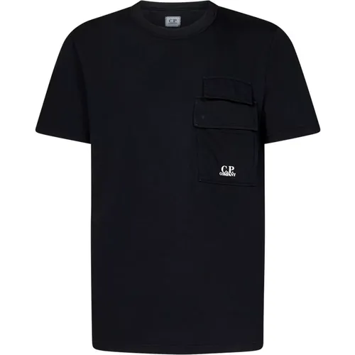 T-Shirts , Herren, Größe: S - C.P. Company - Modalova