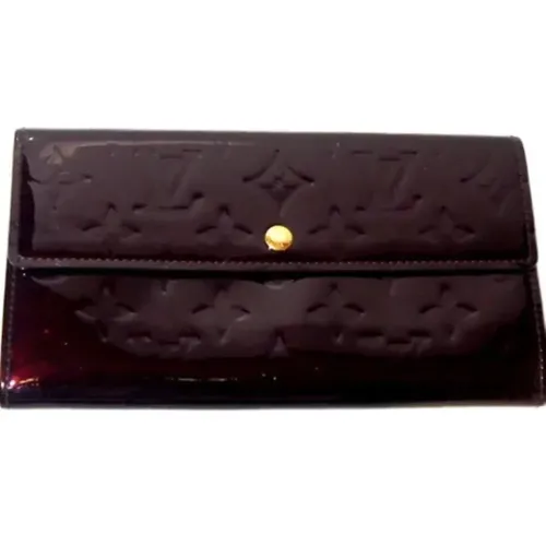 Pre-owned Leather wallets , female, Sizes: ONE SIZE - Louis Vuitton Vintage - Modalova