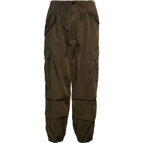 Cargo Pants in Khaki , male, Sizes: M, S - Dries Van Noten - Modalova