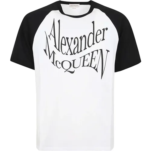 Men's Clothing T-Shirts & Polos Ss24 , male, Sizes: L, M - alexander mcqueen - Modalova