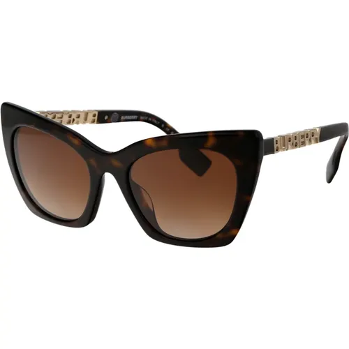 Marianne Stylish Sunglasses , female, Sizes: 52 MM - Burberry - Modalova