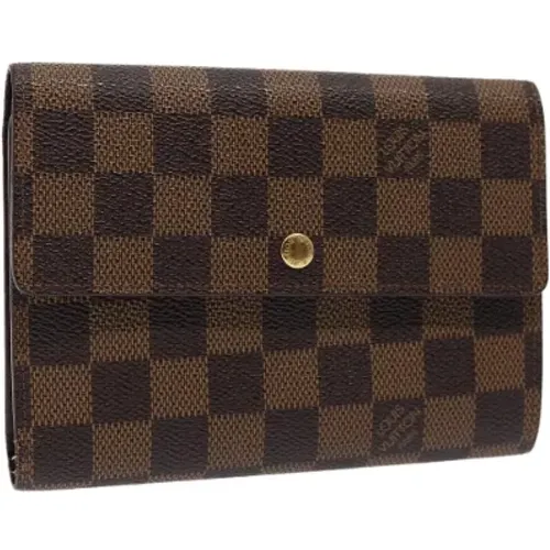 Pre-owned Canvas wallets , female, Sizes: ONE SIZE - Louis Vuitton Vintage - Modalova