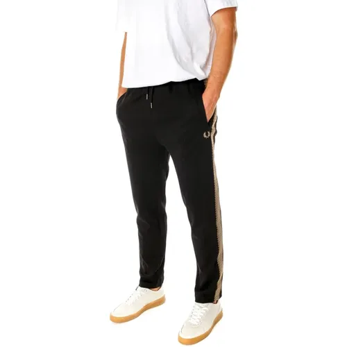 Sporty Crochet Tape Track Pants - Fred Perry - Modalova