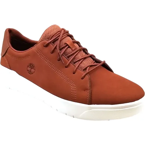 Teja Suede Sneaker for Summer , male, Sizes: 9 UK, 6 UK, 6 1/2 UK, 7 1/2 UK, 8 UK, 11 UK, 12 UK, 8 1/2 UK, 10 UK - Timberland - Modalova
