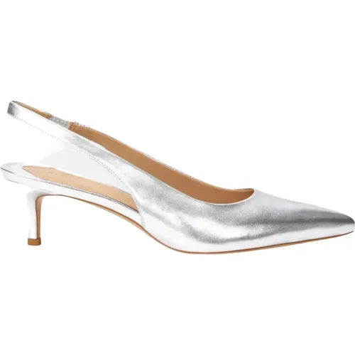 Silver Heeled Sandals , female, Sizes: 5 UK - Ralph Lauren - Modalova