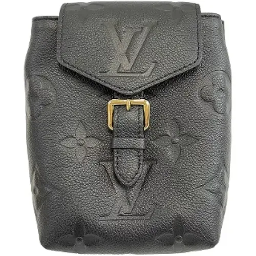 Pre-owned Leather backpacks , female, Sizes: ONE SIZE - Louis Vuitton Vintage - Modalova