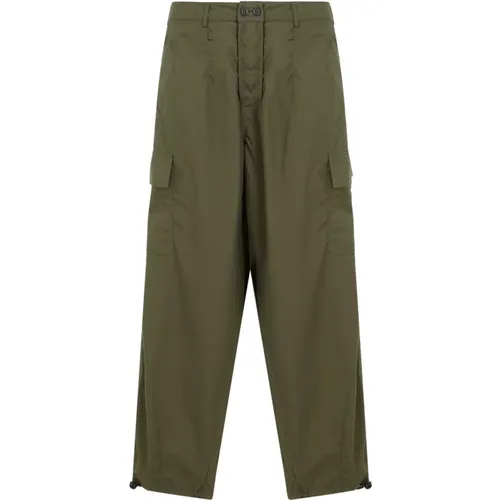 Grüne Cargo Hose Lockere Passform Ss24 , Herren, Größe: W30 - Universal Works - Modalova