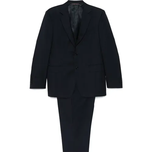 Classic Wool Suit with 2 Buttons , male, Sizes: XL, M, L, 3XL - Canali - Modalova