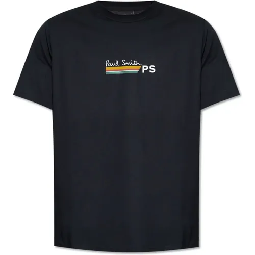 T-Shirt mit Logo , Herren, Größe: 2XL - PS By Paul Smith - Modalova