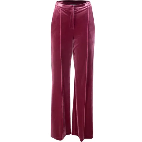 Flared Trousers Stretch Fabric , female, Sizes: 2XS, XS, M - PATRIZIA PEPE - Modalova