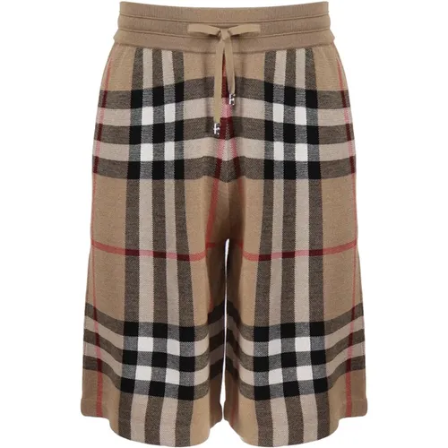 Cotton Shorts , male, Sizes: L, S, M - Burberry - Modalova