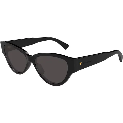 Grey Sunglasses Bv1319S , female, Sizes: 56 MM - Bottega Veneta - Modalova