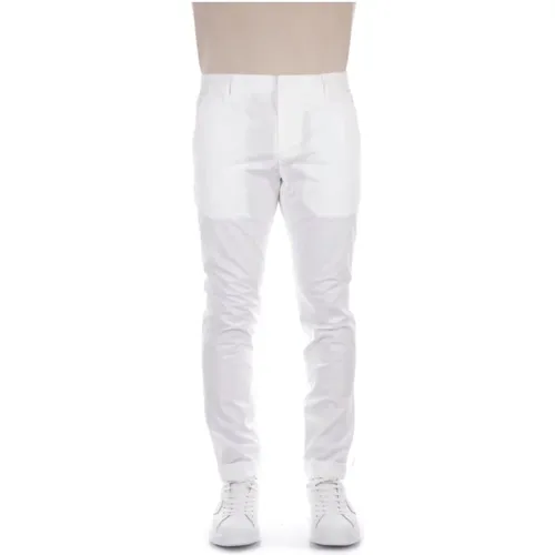 Trousers with Logo , male, Sizes: W31, W38, W30, W32 - Dondup - Modalova