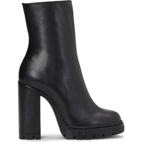 Damen schwarze Stiefel , Damen, Größe: 40 EU - Kazar - Modalova