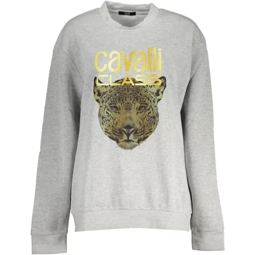 Sweatshirts , Damen, Größe: M - Cavalli Class - Modalova