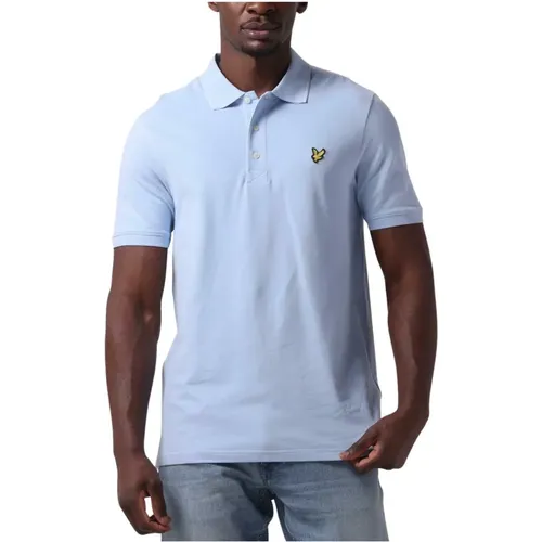 Herren Polo T-Shirt , Herren, Größe: L - Lyle & Scott - Modalova