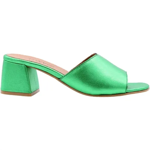 Heeled Mules for Women , female, Sizes: 3 UK, 5 UK, 6 UK - Dwrs - Modalova