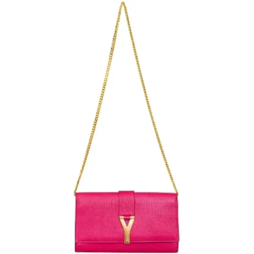 Pre-owned Leder schultertasche - Yves Saint Laurent Vintage - Modalova