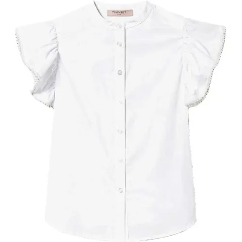 Basic Shirt , female, Sizes: M, S, XS - Twinset - Modalova
