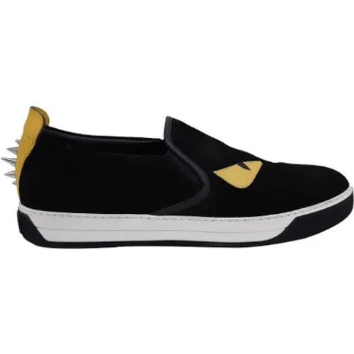 Pre-owned Suede sneakers , female, Sizes: 8 UK - Fendi Vintage - Modalova