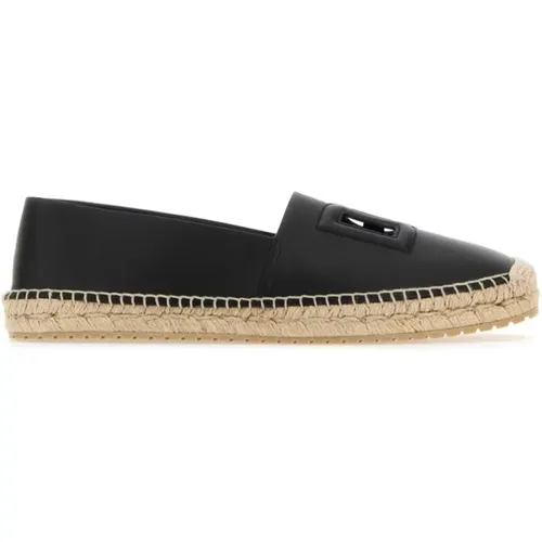 Stylish Leather Espadrilles , male, Sizes: 5 UK, 7 UK - Dolce & Gabbana - Modalova