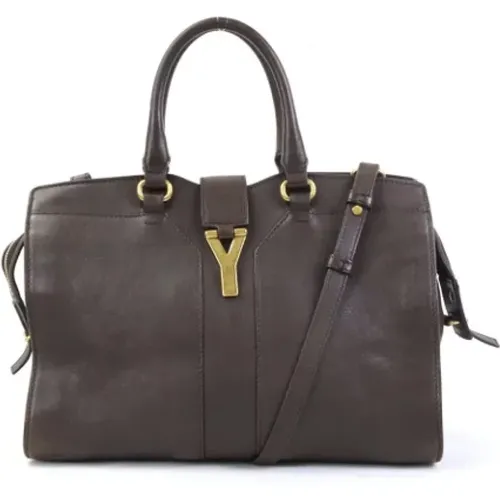 Pre-owned Leather handbags , female, Sizes: ONE SIZE - Yves Saint Laurent Vintage - Modalova