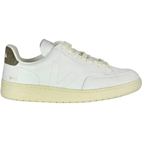 Leder-Sneakers mit Runder Spitze - Veja - Modalova