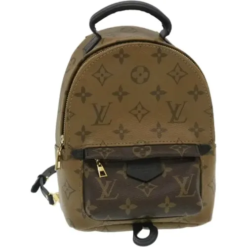 Pre-owned Canvas backpacks , female, Sizes: ONE SIZE - Louis Vuitton Vintage - Modalova