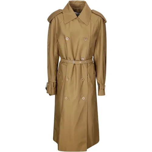 Cotton Trench Coat with Double-Breasted Closure , female, Sizes: XS - JW Anderson - Modalova