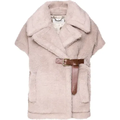 Teddy Cape mit Breitem Revers - Max Mara - Modalova