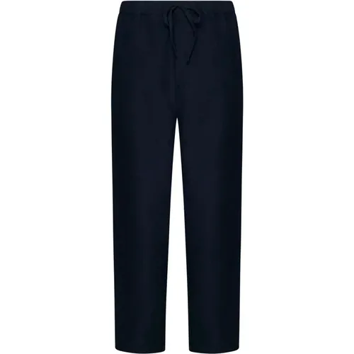 Linen Trousers , male, Sizes: S - 120% lino - Modalova