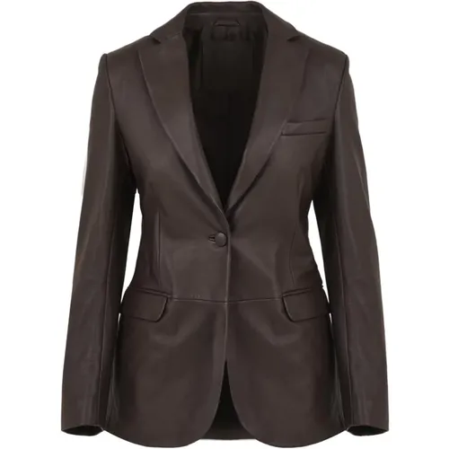 Braune Jacke für Damen - L'Autre Chose - Modalova