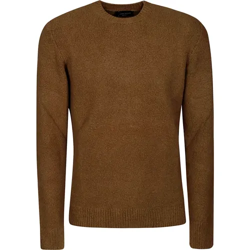 Ribbed Sweater , male, Sizes: S, M, L, XL - Roberto Collina - Modalova