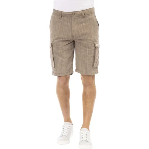 Cargo Bermuda Shorts Trend Livorno , Herren, Größe: W30 - Baldinini - Modalova