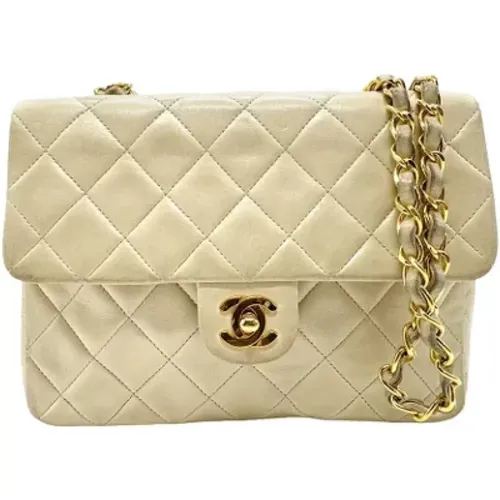 Pre-owned Leather chanel-bags , female, Sizes: ONE SIZE - Chanel Vintage - Modalova