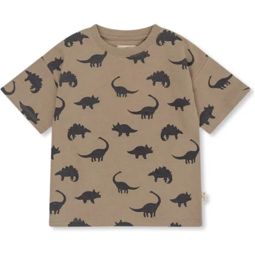 Obi T-Shirt mit Dinosauriern - Konges Sløjd - Modalova