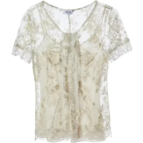 Pre-owned Lace tops , female, Sizes: S - Moschino Pre-Owned - Modalova