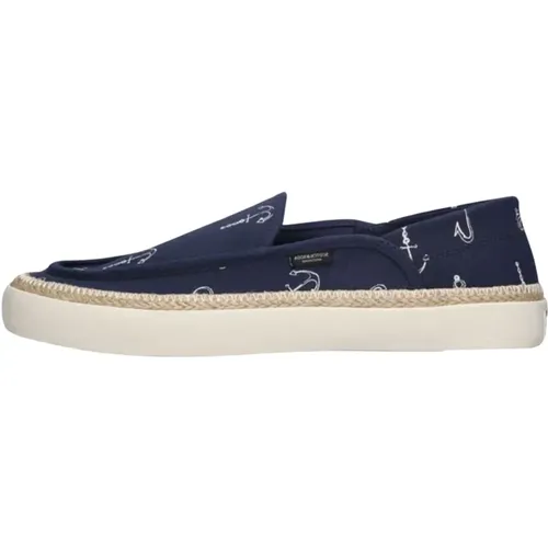 Blaue Loafers Izomi M 15 , Herren, Größe: 44 EU - Scotch & Soda - Modalova