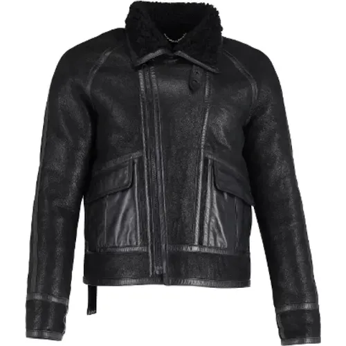 Pre-owned Leather outerwear , male, Sizes: M - Balenciaga Vintage - Modalova