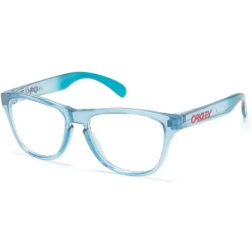 Blaue Optische Brille Stilvoll und vielseitig,Frogskins XS Brille - Oakley - Modalova
